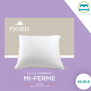 Oreiller MICRODUV Lestra Fjord - 65x65