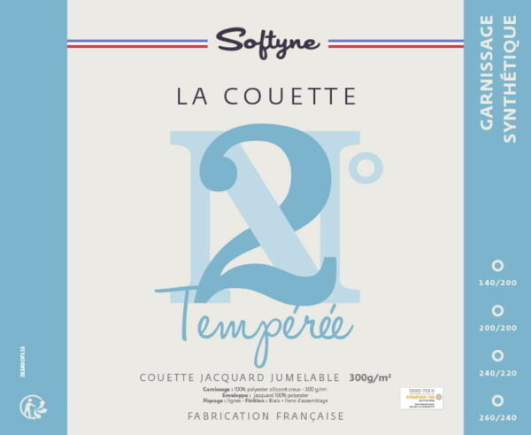 Couette tempérée Softyne