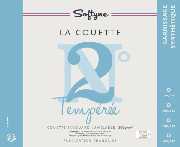 Couette tempérée Softyne