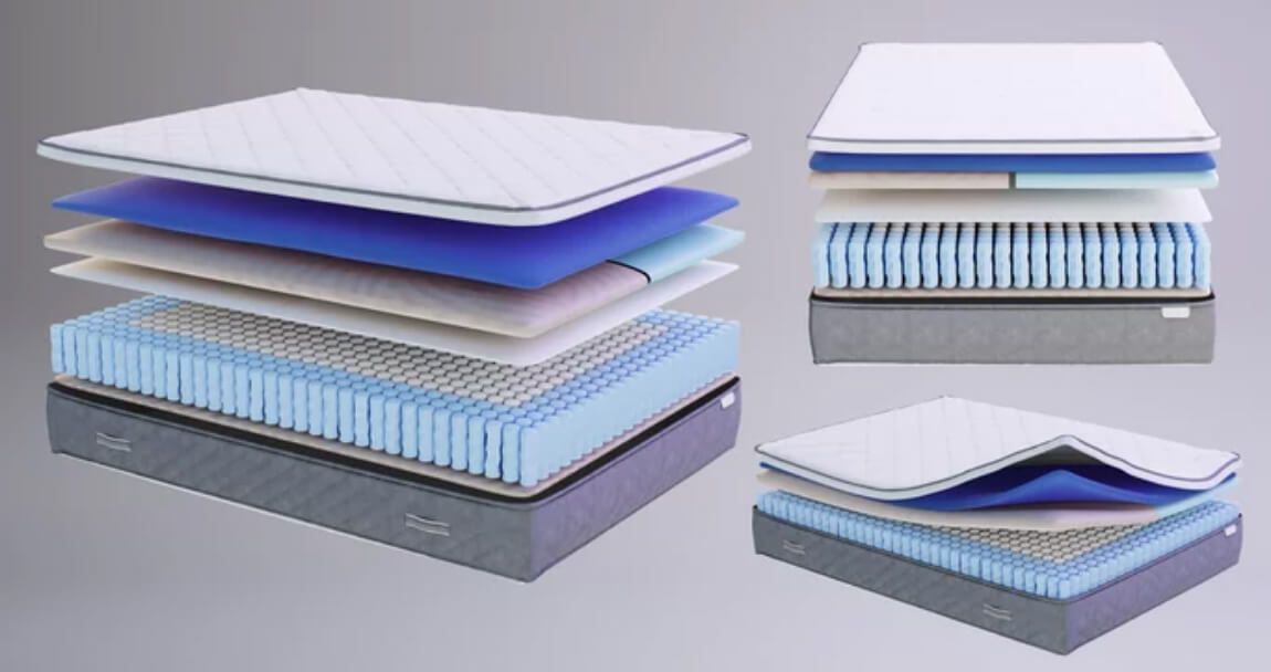 Les différentes technologies de matelas : latex, mousse à mémoire de forme, ressorts, quel est le meilleur choix ?