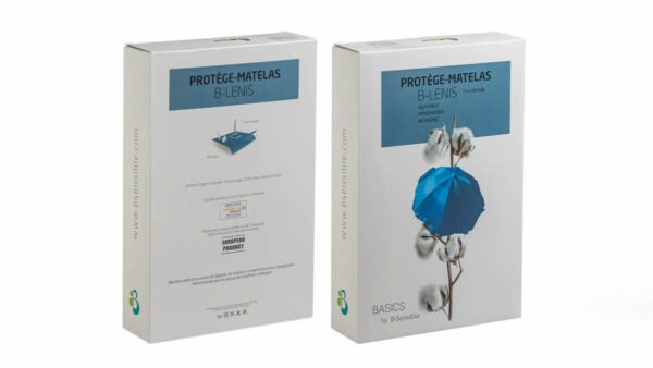 Protège matelas B-Lenis en tissu éponge coton B-Sensible – Image 2