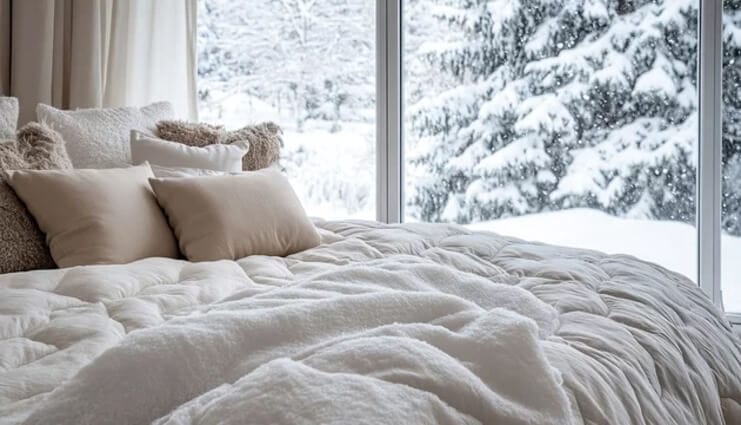 Matelas en Hiver